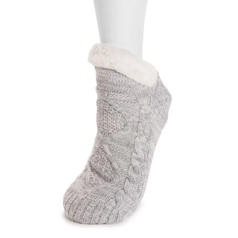 MUK LUKS Women's Shortie Cabin Sock - S/M (5-7)